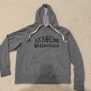 No Doubt Gray Anaheim Hillbillies Hoodie Size S
